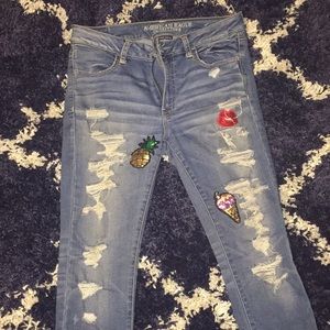 American eagle soft stretch jeggings